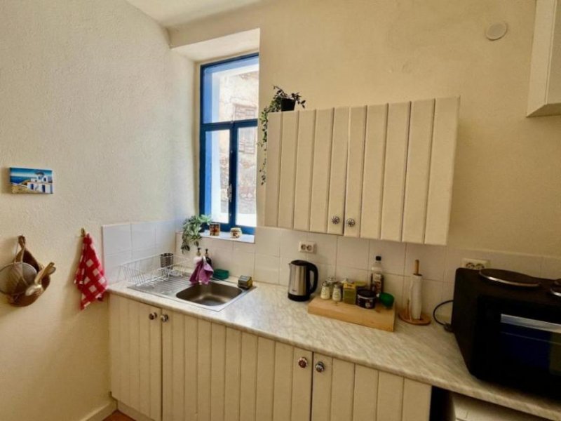 Kalo Chorio bei Agios Nikolaos MIT VIDEO! Kreta, Kalo Chorio: 2-Apartment-Anwesen mit geräumiger Dachterrasse zu verkaufen Haus kaufen